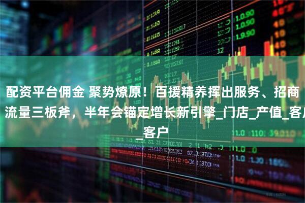 配资平台佣金 聚势燎原！百援精养挥出服务、招商、流量三板斧，半年会锚定增长新引擎_门店_产值_客户